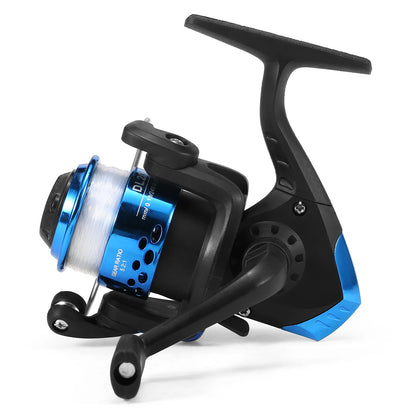 Fishing Rod and Reel Combo Full Kit 1.8m Telescopic Fishing Rod Pole and Spinning Reel Set with Lures Swivels Bell Float Hair Ri