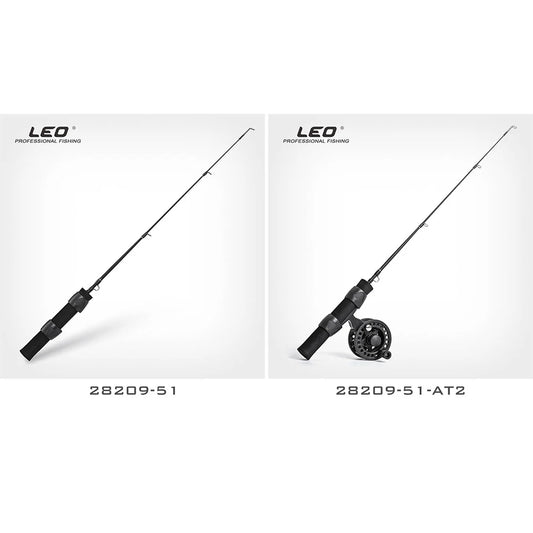 ⚙️Zestaw Podlodowy LEO 51 cm – Ultralekka Zimowa Wędka z Kołowrotkiem