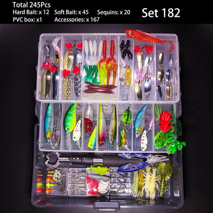 🎣 Zestaw Przynęt Wędkarskich – Lure Kit do Różnych Typów Łowienia