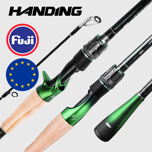 🎣HANDING Wędka Lure – Szybka Akcja, Konstrukcja z Karbonu