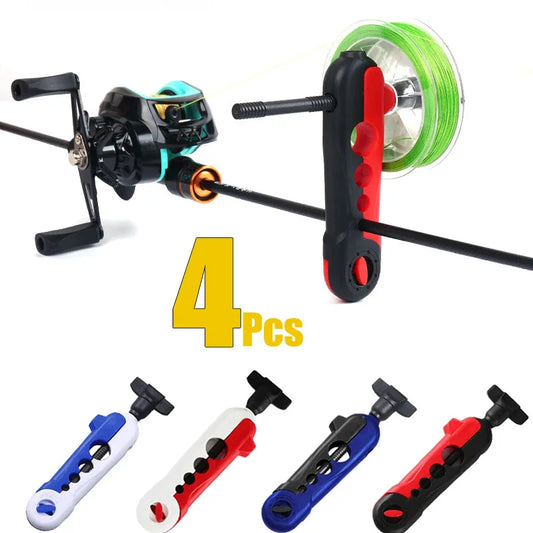 Portable Universal Fishing Line Winder Spooler for Spinning Baitcasting Reels Multi-Size Tangle Free Tool Carp Fishing Accessory