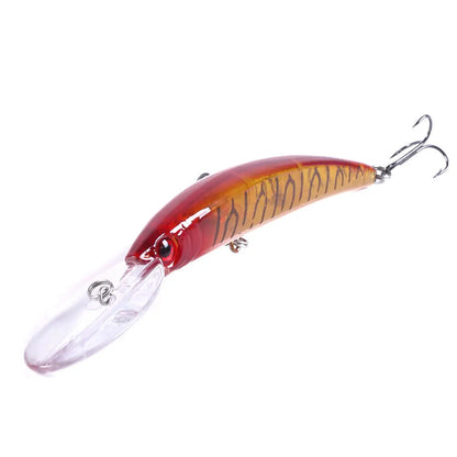 1pcs 15cm 15g Deep Diving Jerkbait Artificial Hard Bait Fishing Wobblers Minnow Lure for Bass Pike Carp Fishing Tackle