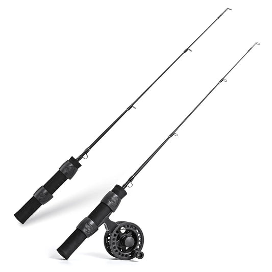 ⚙️Zestaw Podlodowy LEO 51 cm – Ultralekka Zimowa Wędka z Kołowrotkiem